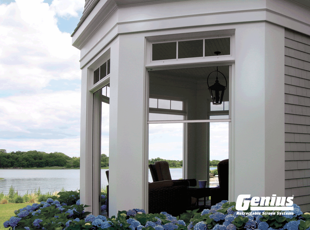 Genius Olympic Retractable Screens - Perfect for Patio Enclosures, Gazebos & Garage Doors